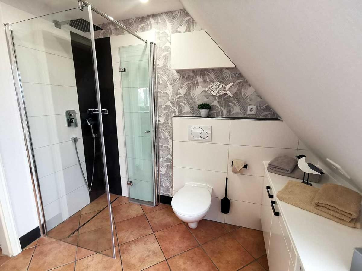 Apartamento Haus Wyden Utersum Exterior foto