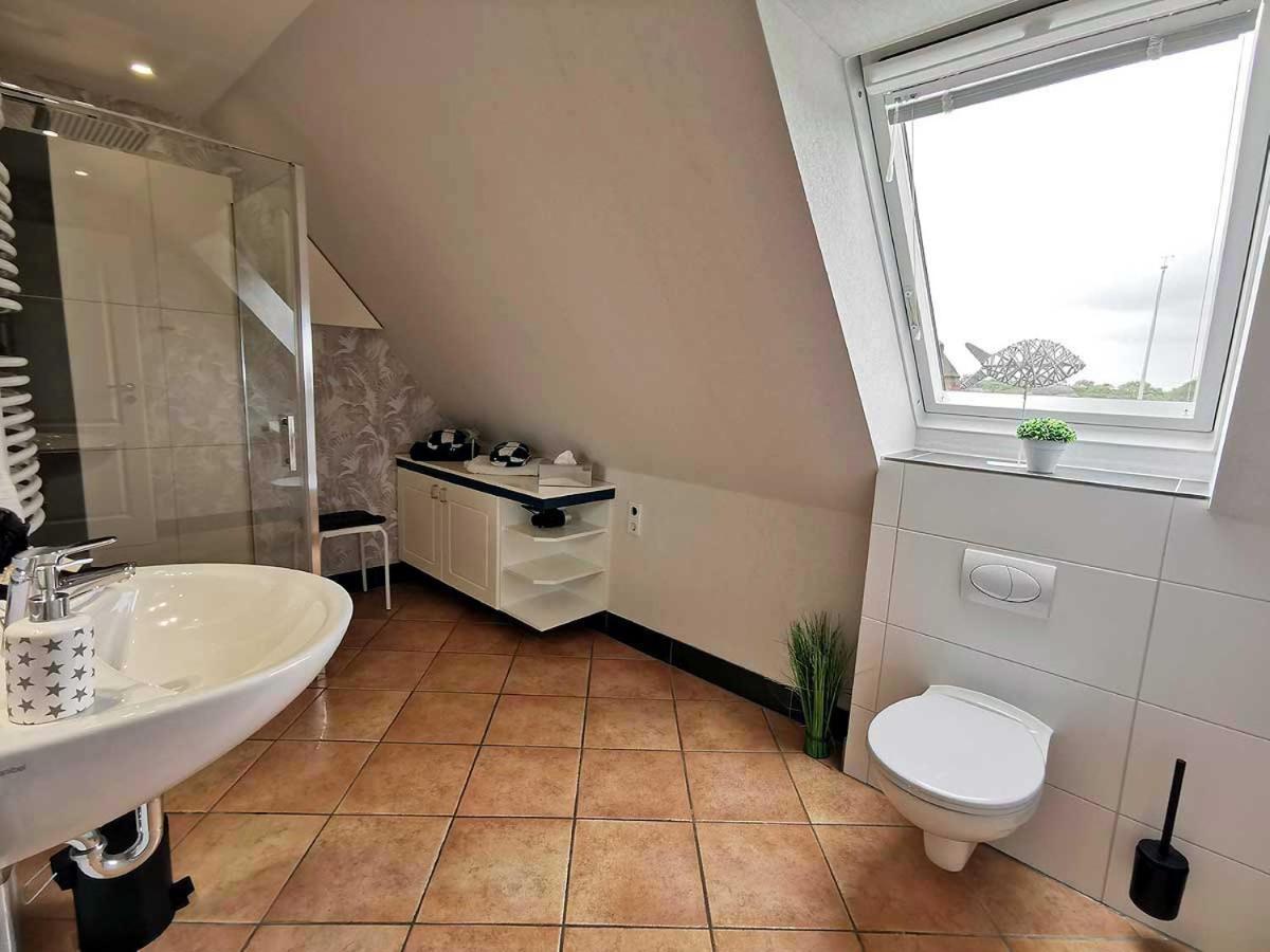 Apartamento Haus Wyden Utersum Exterior foto